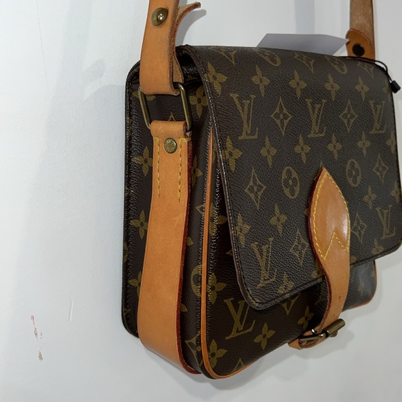 LOUIS VUITTON Cartouchiere MM Monogram Shoulder Bag Purse - Picture 8 of 15